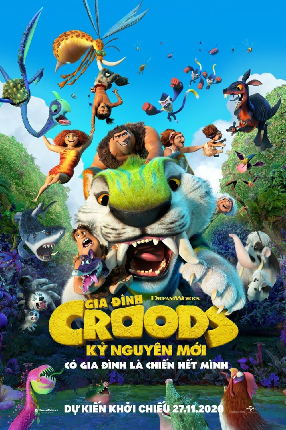 Gia Đình Croods: Kỷ Nguyên Mới